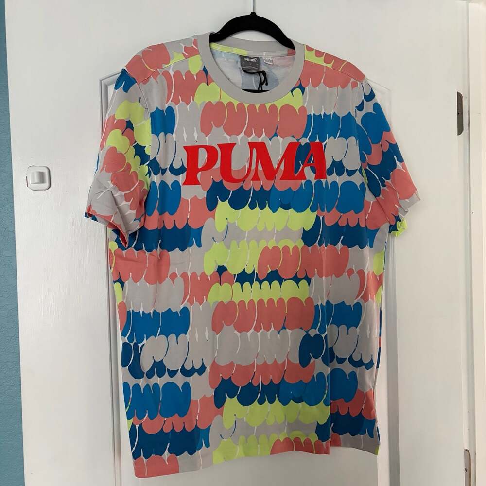 Puma Timeout SS Tee Nimbuscoud sz L